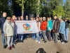 Сотрудники центра СПИД приняли участие в профилактической акции «Сердечный маршрут – маршрут здоровья»