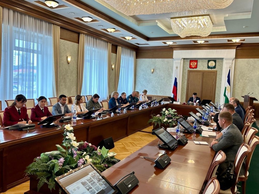 Заседание санитарно-противоэпидемической комиссии Правительства Республики Башкортостан